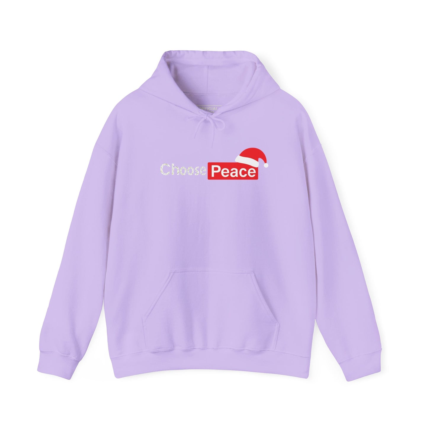 Christmas choose peace hoodie