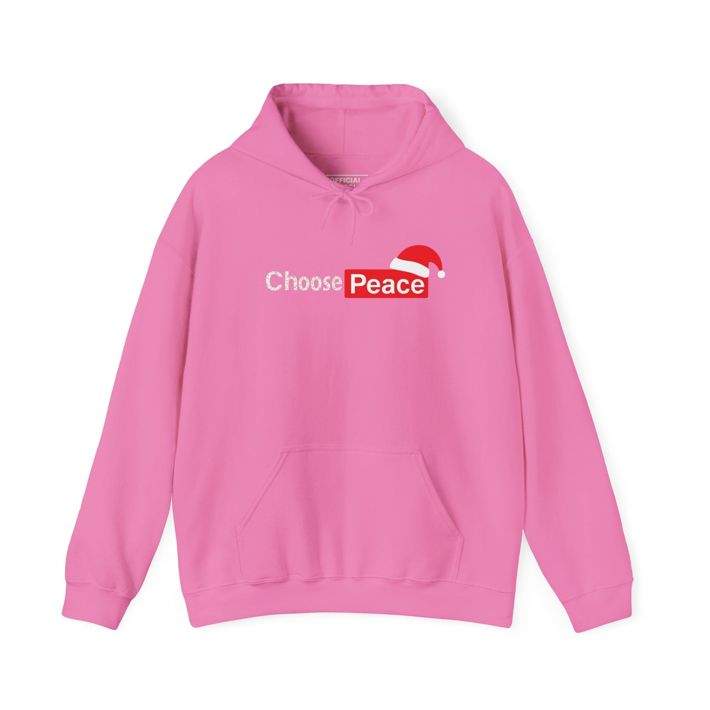 Christmas choose peace hoodie
