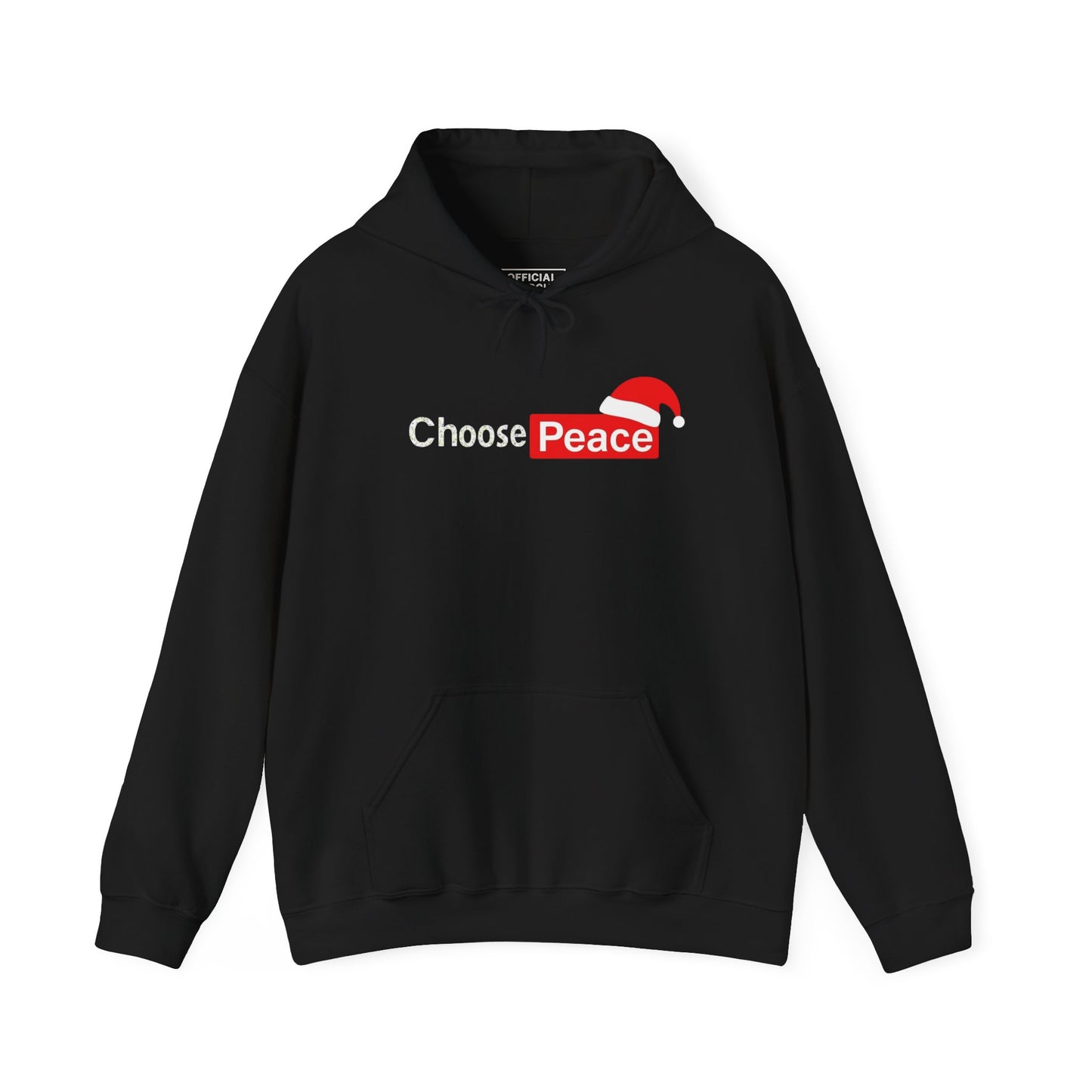 Christmas choose peace hoodie