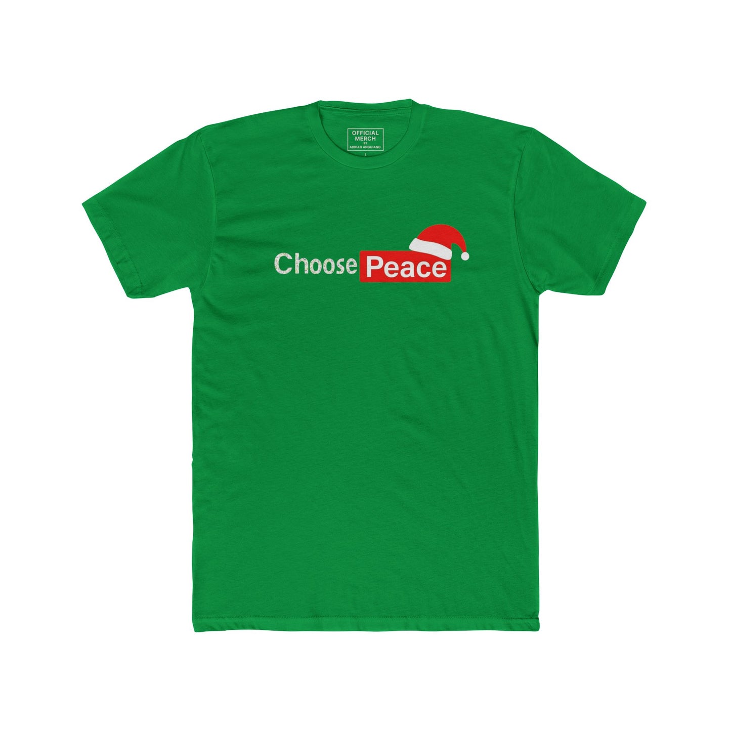 Christmas choose peace shirt