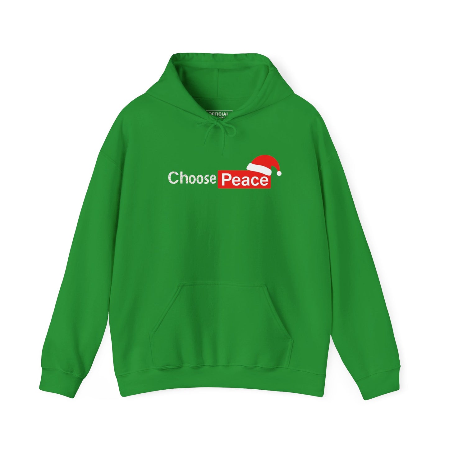 Christmas choose peace hoodie