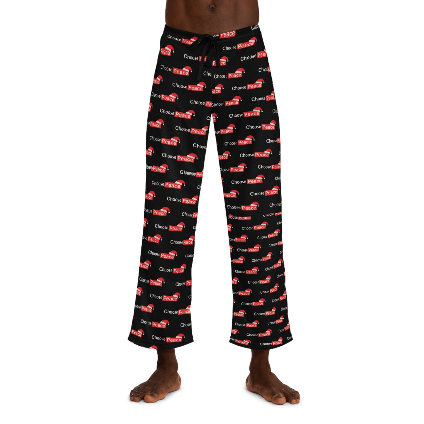 Christmas choose peace pj pants