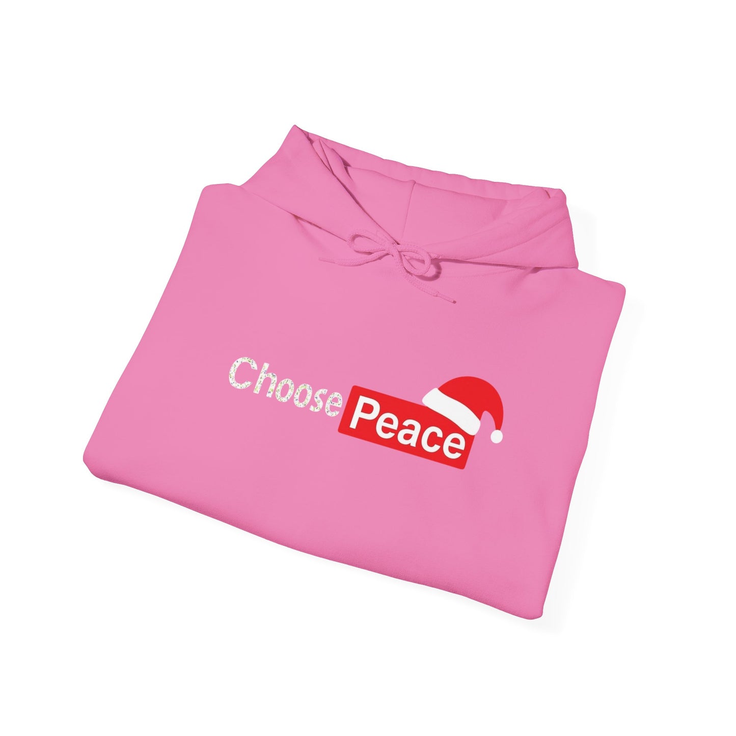 Christmas choose peace hoodie