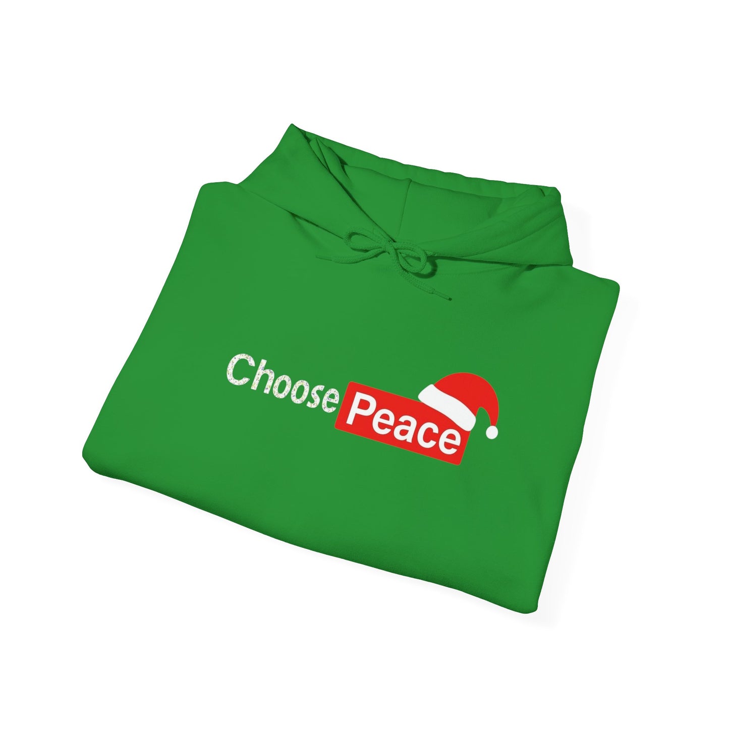 Christmas choose peace hoodie