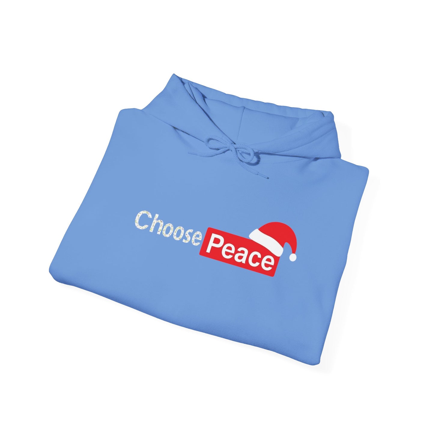 Christmas choose peace hoodie