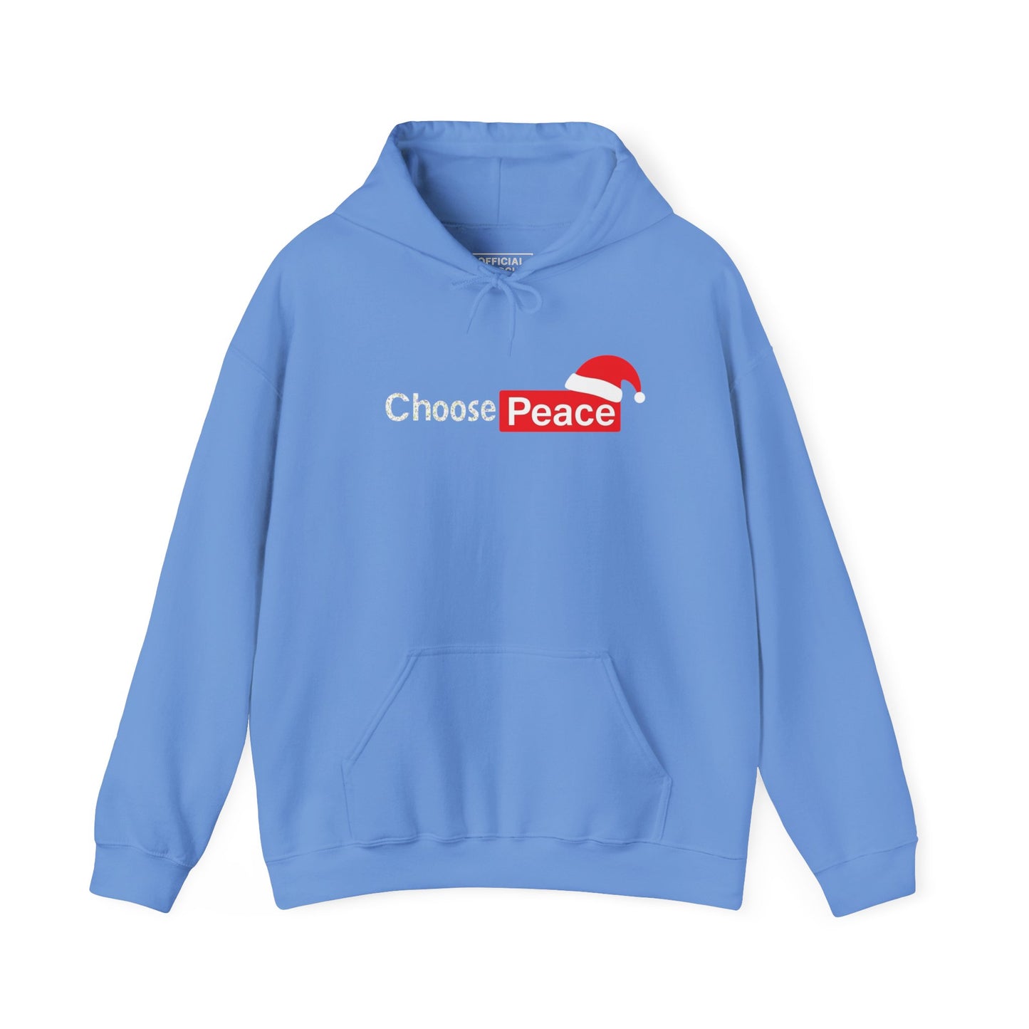 Christmas choose peace hoodie