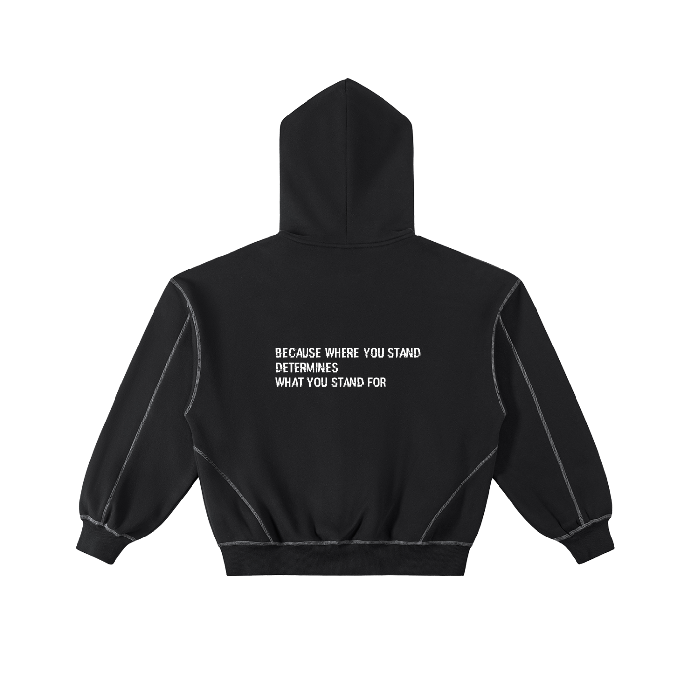 Standpoint sweatsuit boxy zip up hoodie