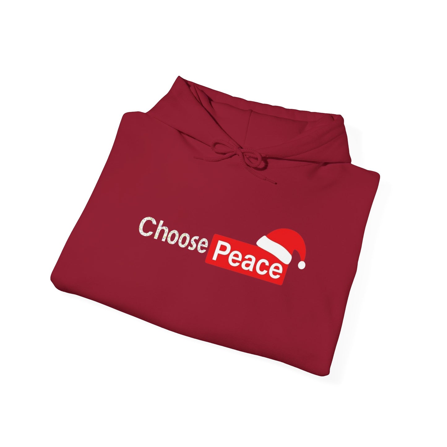 Christmas choose peace hoodie