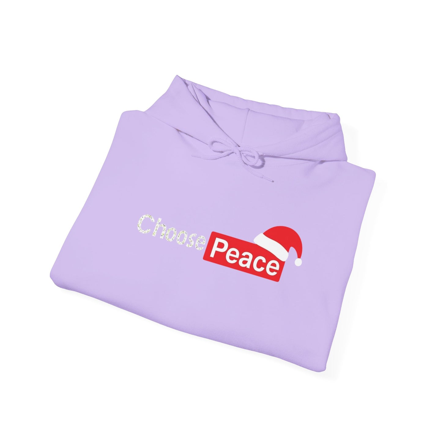 Christmas choose peace hoodie